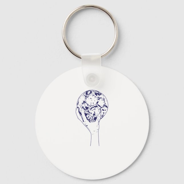 Handball Pokal Keychain (Front)