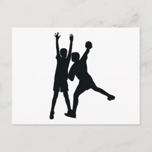 Handball Postcard