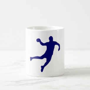 Handball Silhouette Coffee Mug