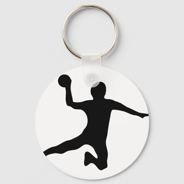 handball spieler dodgeball keychain (Front)