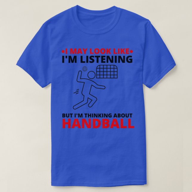 Handball t design for Handball players Handball En T-Shirt (Design Front)