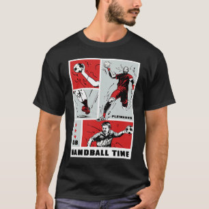 Handball time Playmaker Collage T-Shirt