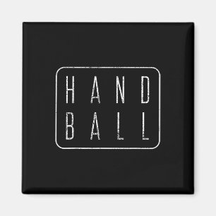Handball Vintage Gift Player Tee Magnet