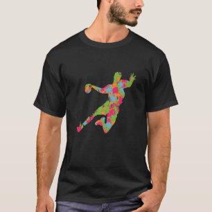 Handballer Throw Handball Player Goalkeeper Pivot  T-Shirt