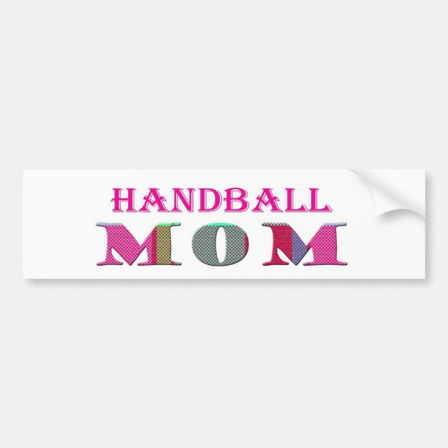 HandballMom Bumper Sticker (Front)