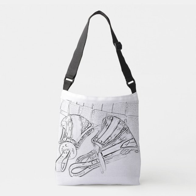 Handbell covered tote (Front)