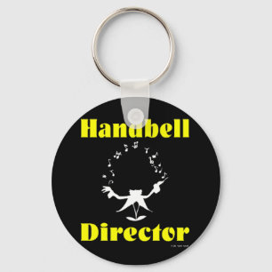 Handbell Director Keychain