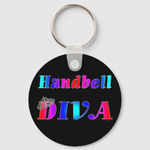 Handbell Diva Keychain