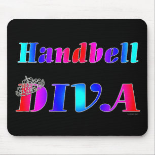 Handbell Diva Mouse Pad