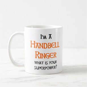 handbell ringer coffee mug