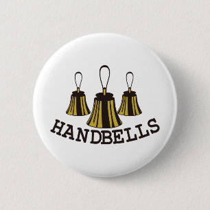 Handbells 2 Inch Round Button