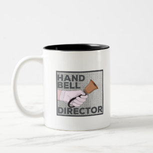 Handbells Director Two-Tone Coffee Mug