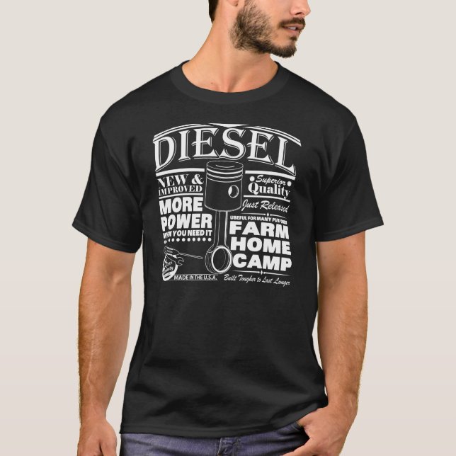 Handbill Diesel Ad T-Shirt (Front)
