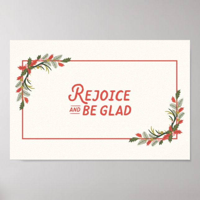 Handcrafted Illustrations Foliage Poster (Front)