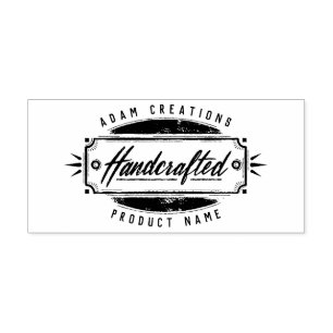 Handcrafted Personalized Label Stamp