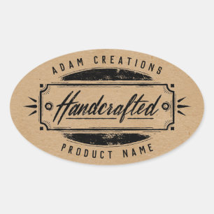 Handcrafted Personalized Label Stickers