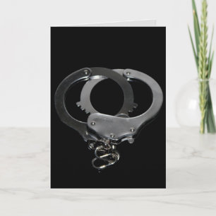 HANDCUFFS funny WEDDING CONGRATULATIONS CARDS