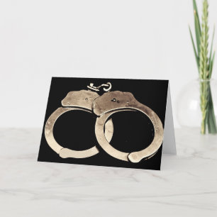 Handcuffs Note Card
