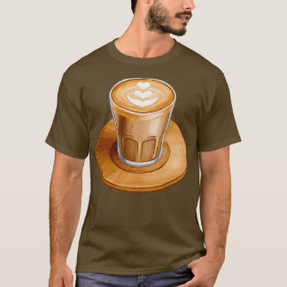 handdrawn cortado coffee T T-Shirt