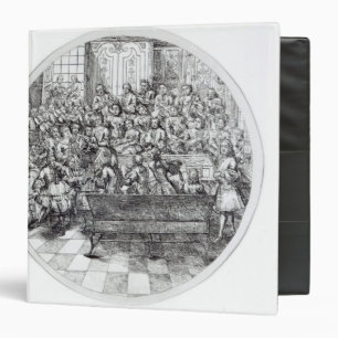 Handel conducting an oratorio, c.1740 binder