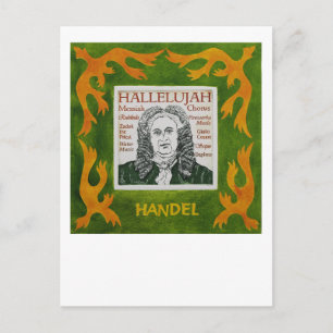 Handel postcard