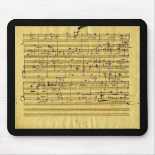Handel's "Messiah" in Beethoven's hand Mouse Pad
