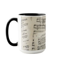 Handel's MESSIAH mug for ALTOS