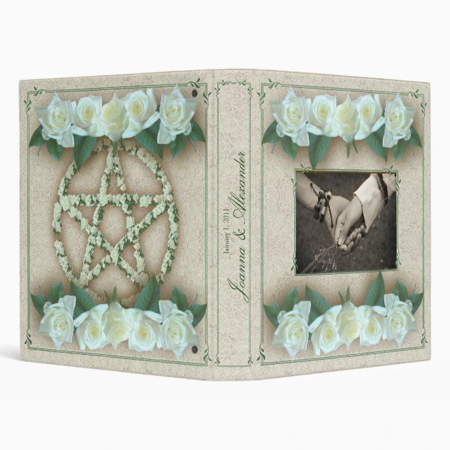 Handfasting Album Binder (Background)