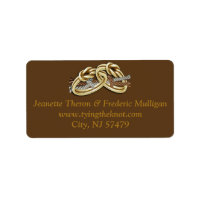 Handfasting Ceremony - Tying the Knot Labels