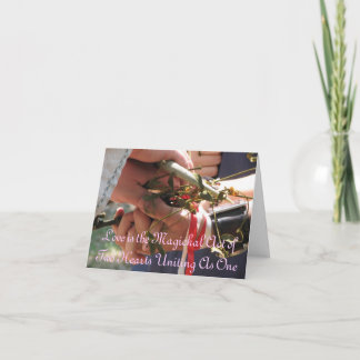 Handfasting/Wedding Invitation