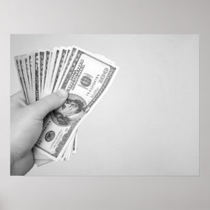 Handful of Money Poster
