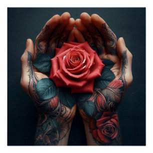 Handful of Roses Poster