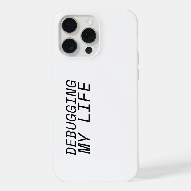 Handheld Console Tactical iPhone Case (Back)