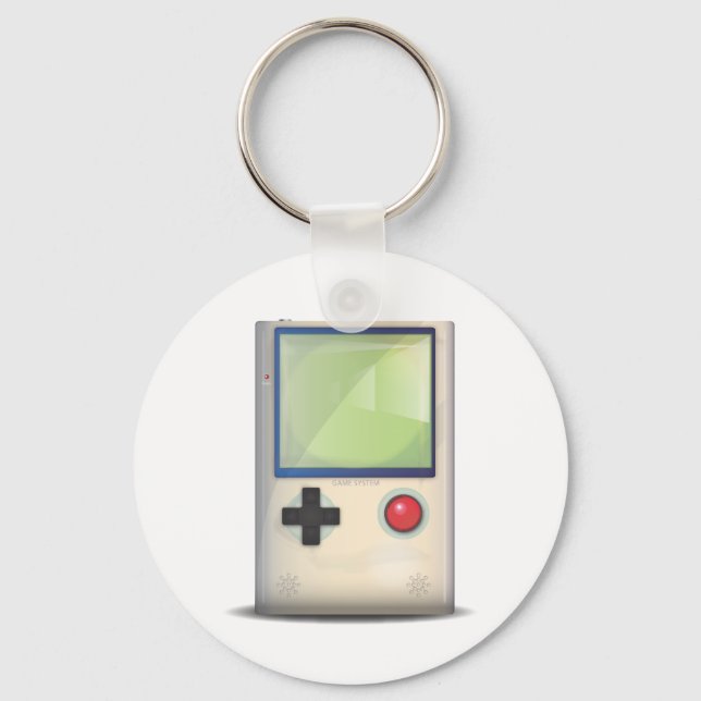Handheld Game Console Keychain (Front)
