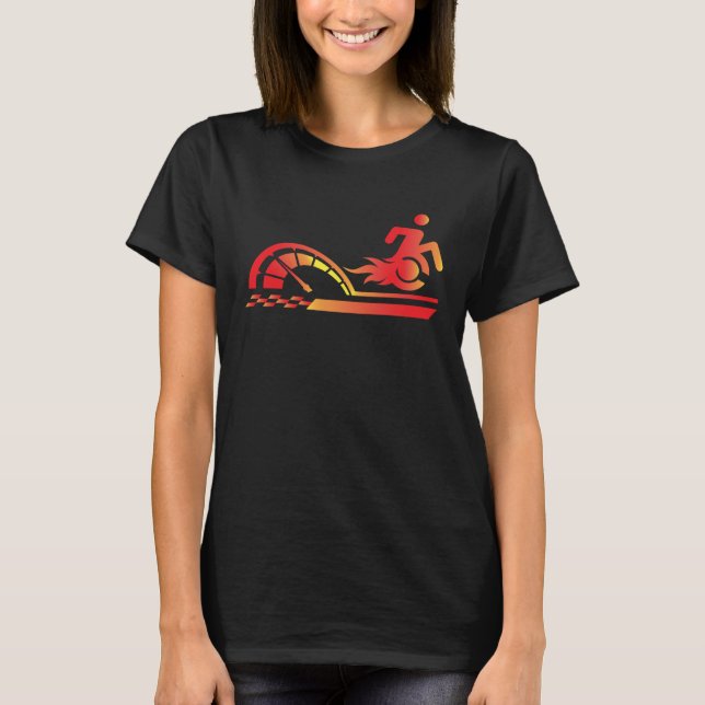 Handicap Humour Enduring Disabled Survivor Warrior T-Shirt (Front)