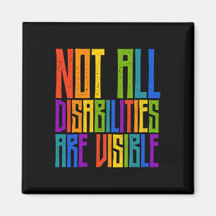 Handicapped Awareness Not All Disabilities Are Vi Magnet