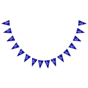Handicapped Disabled Bunting Flags