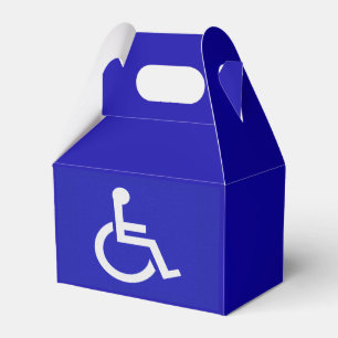 Handicapped Disabled Favor Box