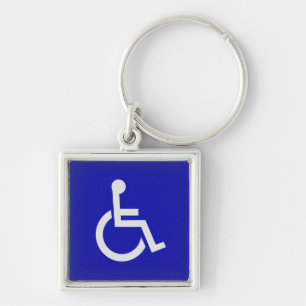 Handicapped Disabled Keychain