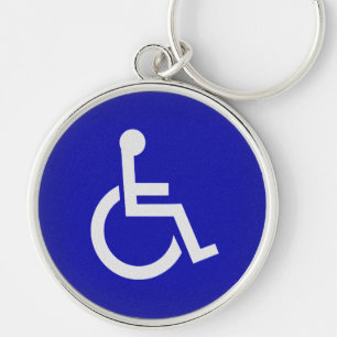 Handicapped Disabled Keychain