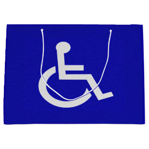 Handicapped Disabled Large Gift Bag