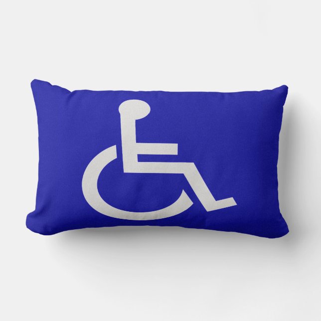 Handicapped Disabled Lumbar Pillow (Front)