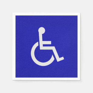 Handicapped Disabled Napkin