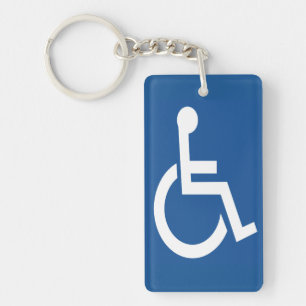 Handicapped Keychain
