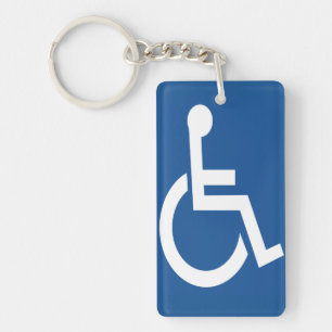 Handicapped Keychain