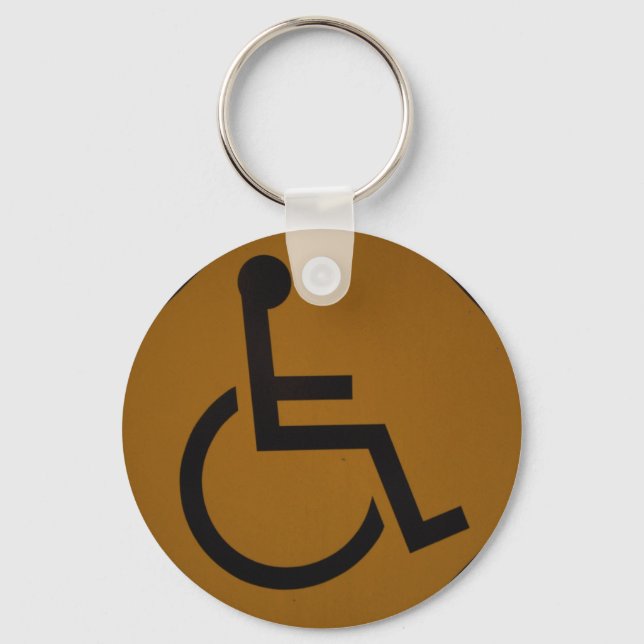 Handicapped Keychain - 1 (Front)