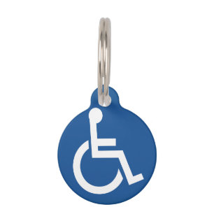 Handicapped Pet Tag