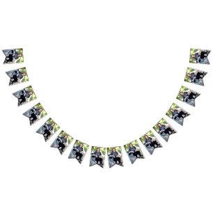 Handicapped Photo Customize Personalize Bunting Flags