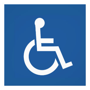 Handicapped Photo Print
