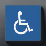 Handicapped Plaque<br><div class="desc">Handicapped,  Disabled</div>